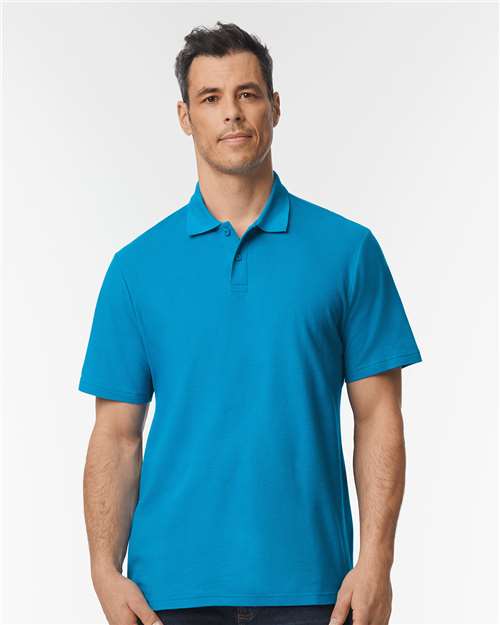 Softstyle® Adult Pique Polo - Gildan | Modern, Comfortable, and Embroidery-Ready Gildan