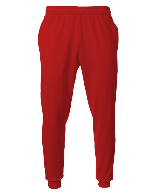 A4 Youth Sprint Fleece Jogger – Lightweight, Warm, and Durable A4 Small Scarlet Red