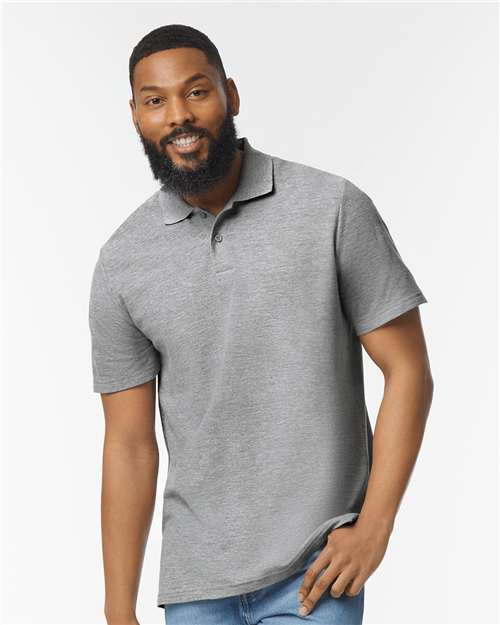 Softstyle® Adult Pique Polo - Gildan | Modern, Comfortable, and Embroidery-Ready Gildan