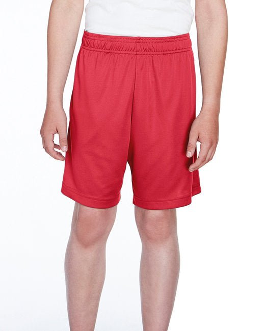 Custom Youth Performance Shorts – 7-Inch Inseam & Moisture-Wicking Shorts Team 365 Small Sport Red
