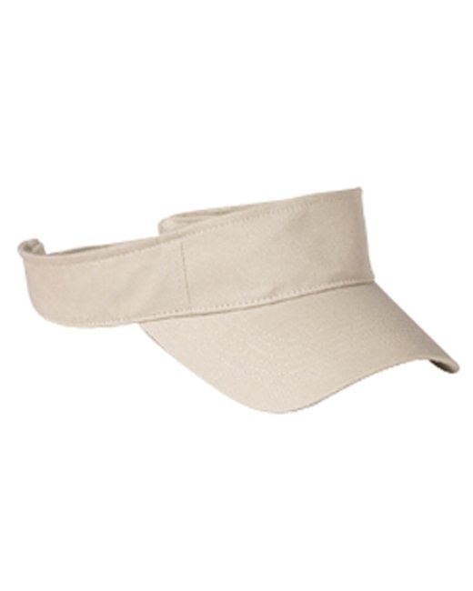 Big Accessories Cotton Twill Visor Big Accessories