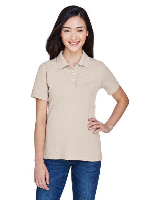 Harriton Ladies' Easy Blend™ Wrinkle-Resistant Polo Harriton