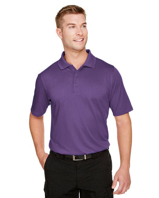 Harriton Men’s Advantage Snag Protection Plus Polo Harriton Small Team Purple