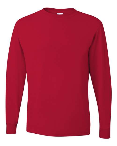 Dri-Power® Long Sleeve 50/50 T-Shirt - JERZEES | Performance and Comfort Combined Jerzees