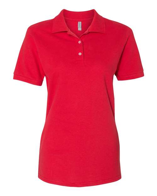 Women’s 100% Ring-Spun Cotton Piqué Polo - JERZEES | Comfortable, Pre-Shrunk, and Embroidery-Ready Jerzees