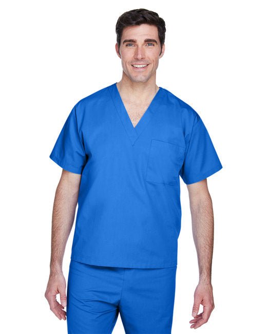 Custom Scrub Top – Comfortable, Durable & Professional Design SOYT Printing Company Small True Royal