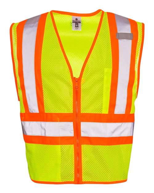 Ultra-Cool™ Contrasting Mesh Vest - Kishigo | High-Visibility and Functional Design Kishigo Small Lime