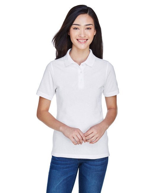 Harriton Ladies' Easy Blend™ Wrinkle-Resistant Polo Harriton