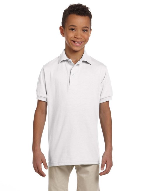 Jerzees Youth SpotShield™ Stain-Resistant Jersey Polo Jerzees