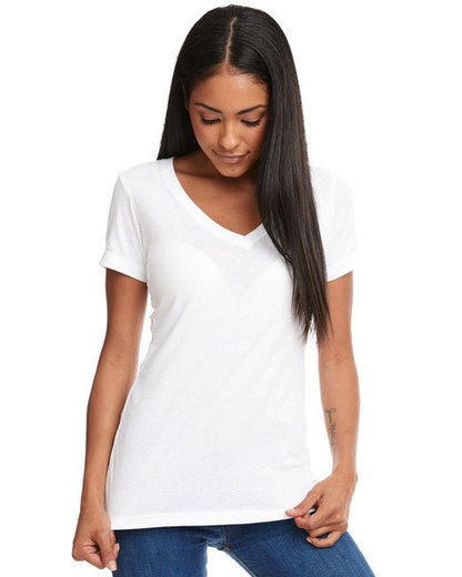 Custom Ladies' Ideal V T-Shirt – Soft, Stylish & Sustainable Design Next Level
