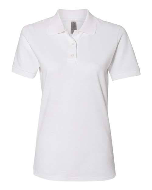 Women’s 100% Ring-Spun Cotton Piqué Polo - JERZEES | Comfortable, Pre-Shrunk, and Embroidery-Ready Jerzees