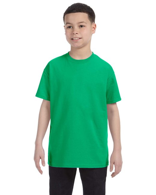 Gildan Youth Heavy Cotton™ T-Shirt – Reliable, Comfortable, Eco-Conscious SOYT Printing Company X-Small Irish Green