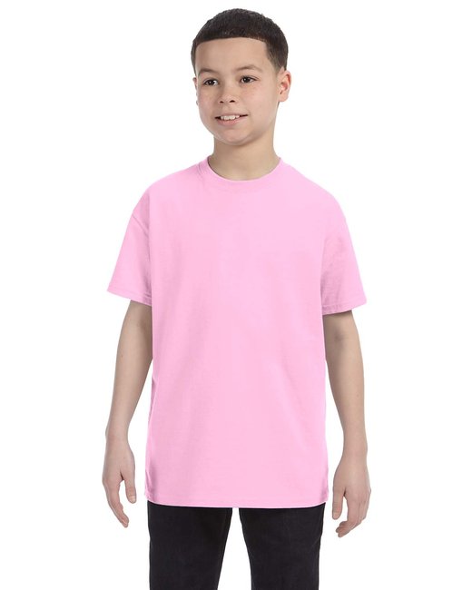 Gildan Youth Heavy Cotton™ T-Shirt – Reliable, Comfortable, Eco-Conscious SOYT Printing Company X-Small Light Pink