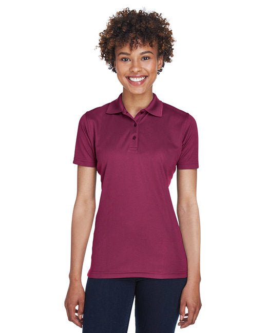 Women’s Slim Fit Piqué Polo with Custom Logo Options – Ideal for Corporate Teams Polo Team 365 Small Maroon