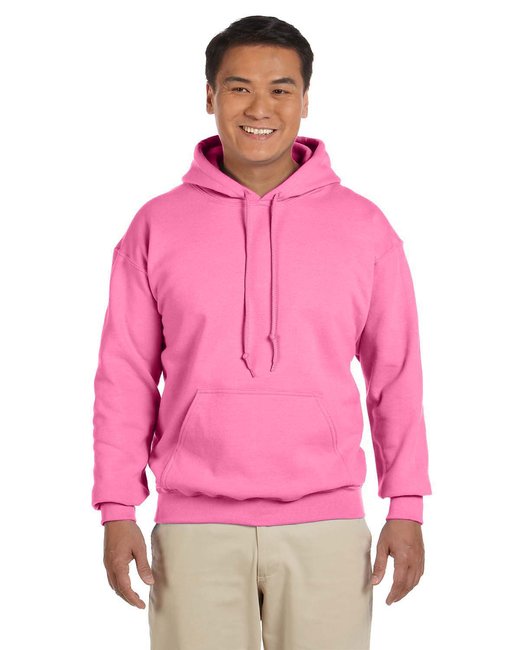 Custom Heavy Blend Hooded Sweatshirt – Durable & Sustainable Hoodie Gildan Small Pink