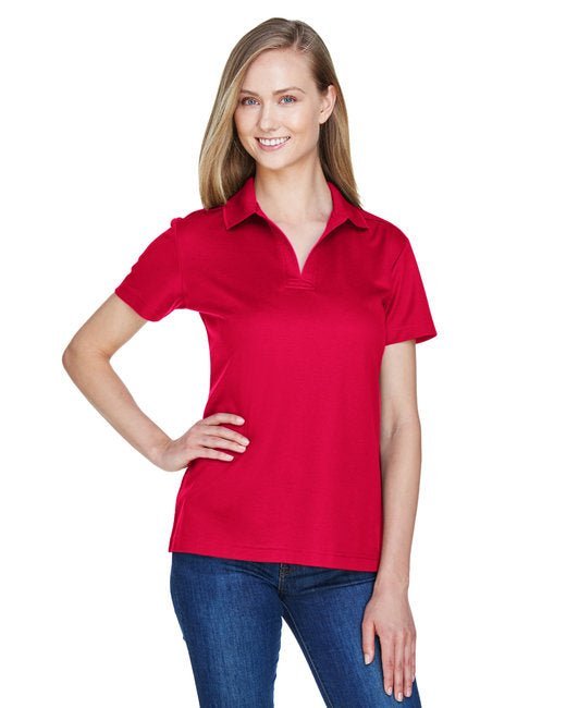 Custom Women’s Luxury Performance Polo – Soft, Moisture-Wicking Fabric Polo Team 365