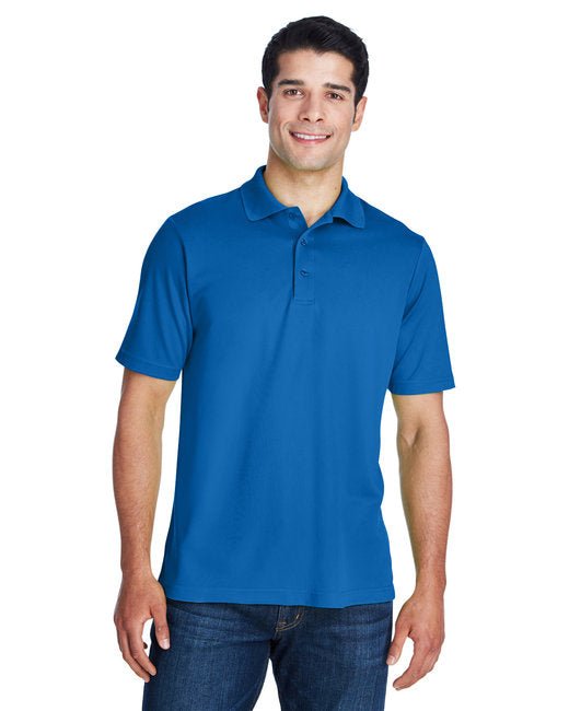Customizable Unisex Performance Piqué Polo – Moisture-Wicking and UV Protection Polo Core 365 Small Royal Blue