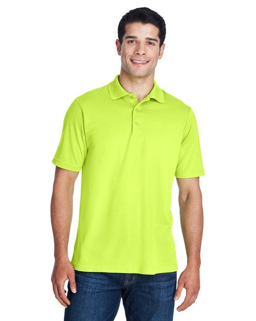Customizable Unisex Performance Piqué Polo – Moisture-Wicking and UV Protection Polo Core 365 Small Safety Yellow