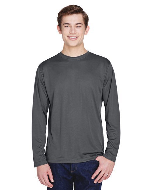 Custom Men’s Performance Long-Sleeve T-Shirt – Moisture-Wicking & UV Protection Long Sleeve Team 365