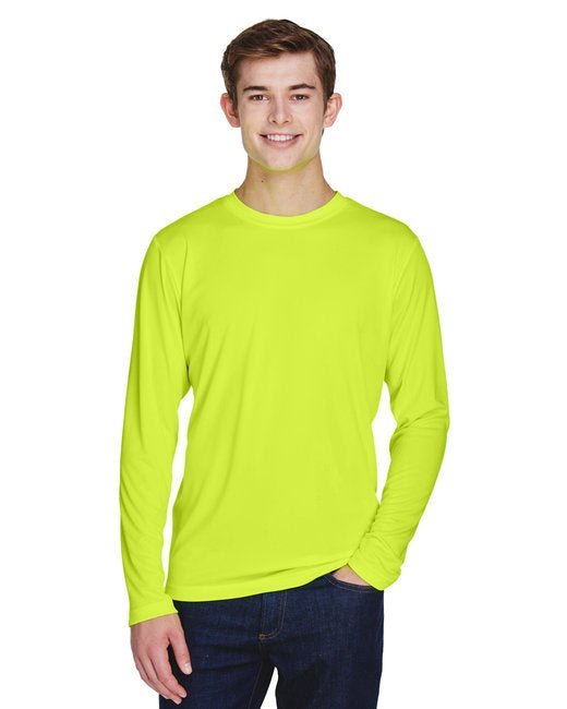 Custom Men’s Performance Long-Sleeve T-Shirt – Moisture-Wicking & UV Protection Long Sleeve Team 365